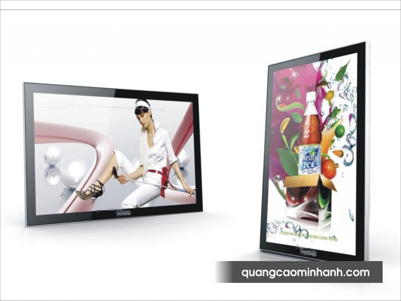 Biển hộp đèn siêu mỏng hút nam châm