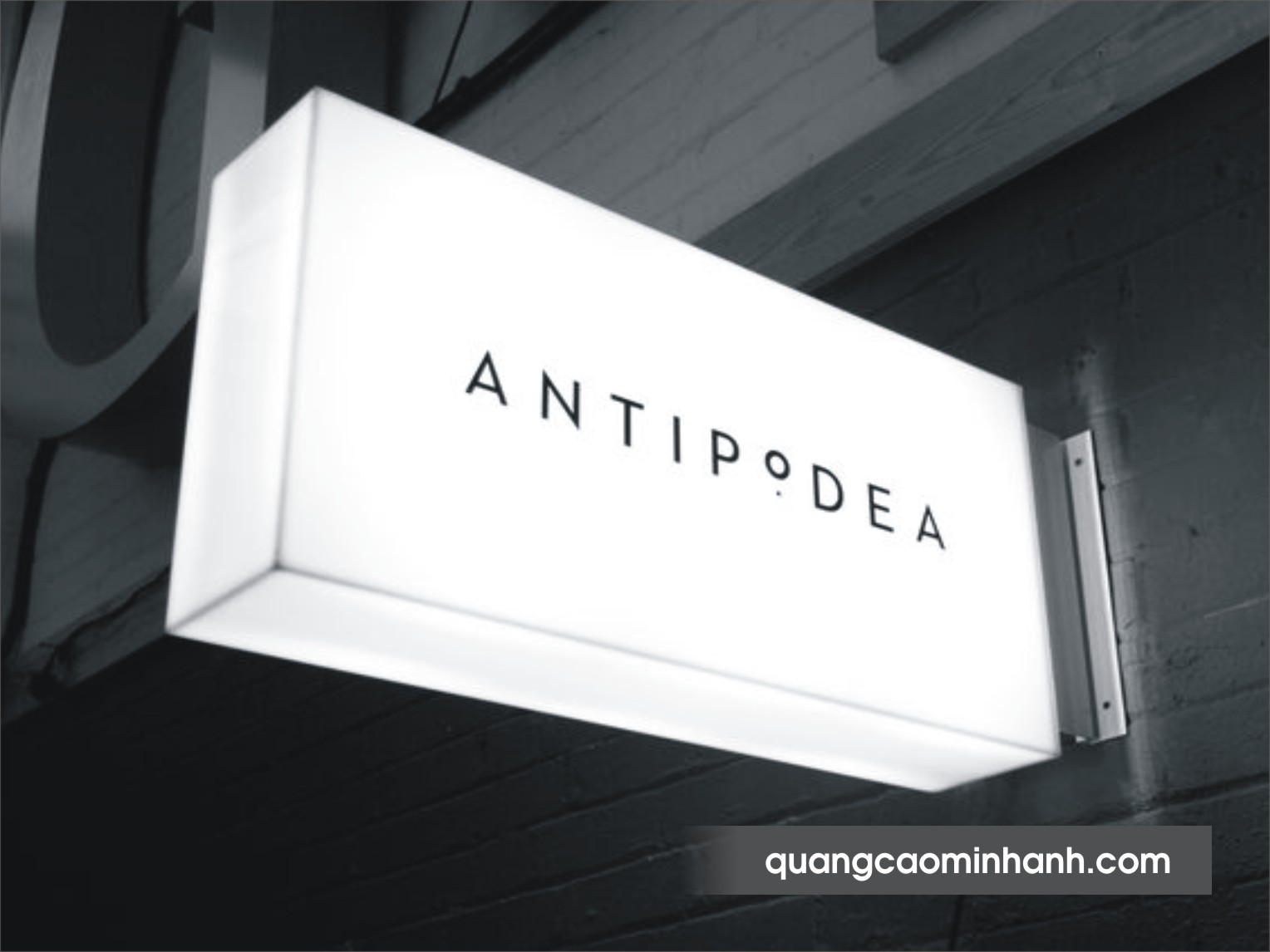 Biển vẫy mica đèn led