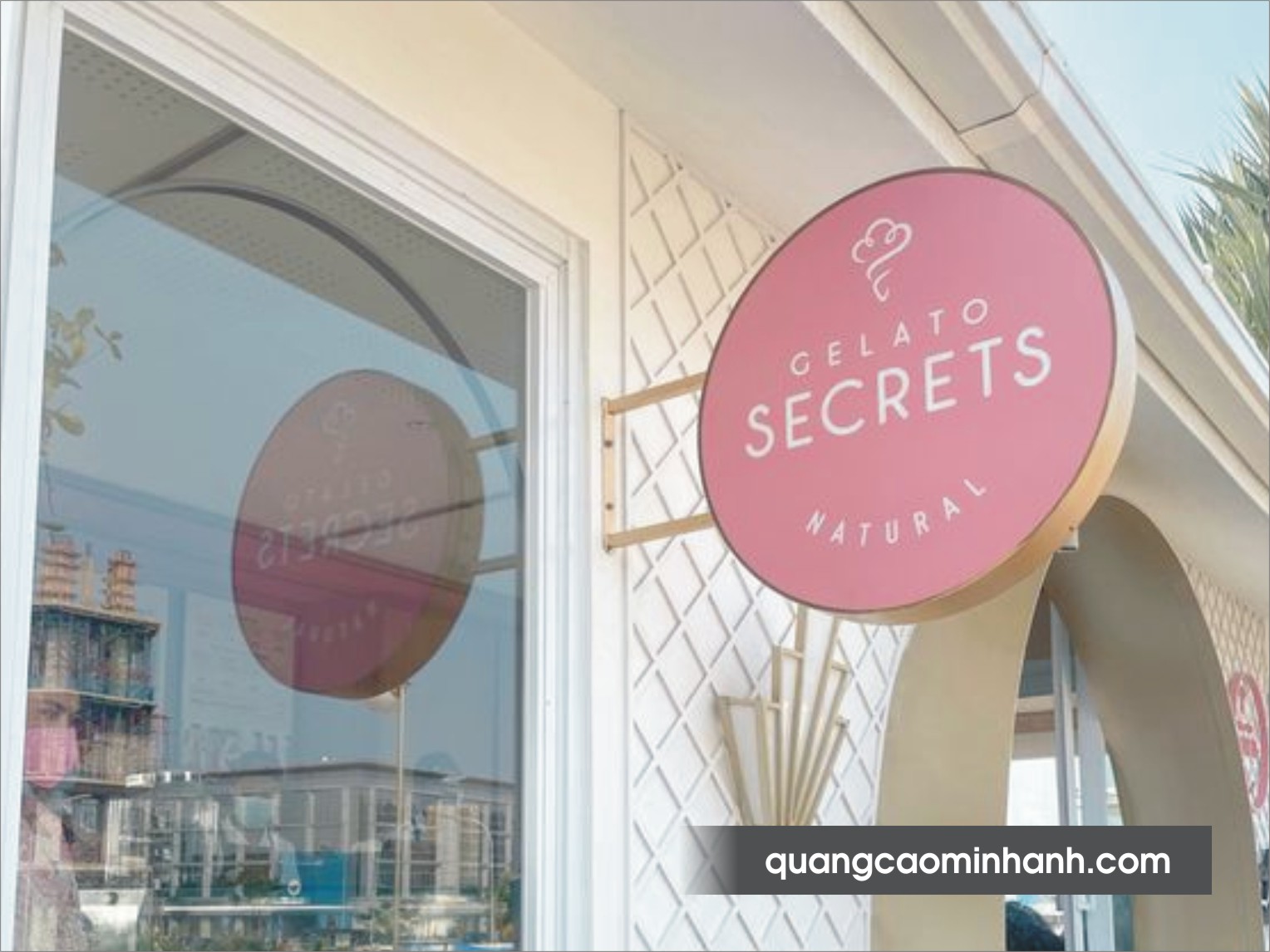 Biển vẫy mica đèn led