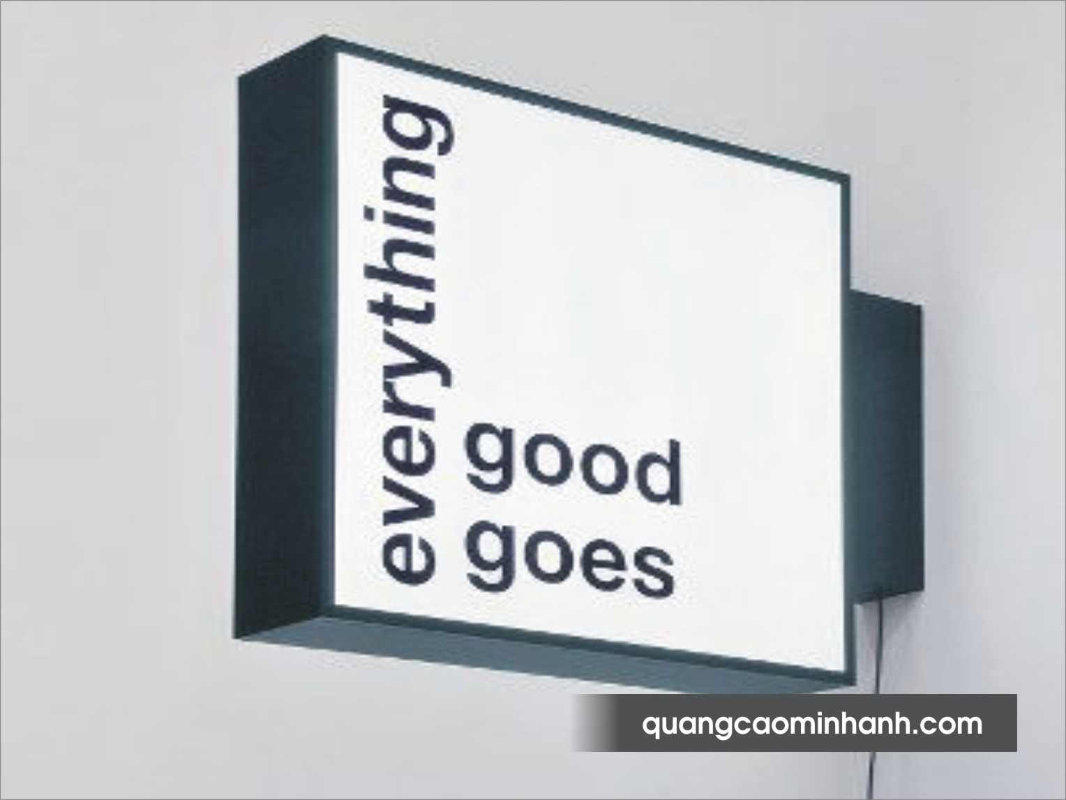 Biển vẫy mica đèn led