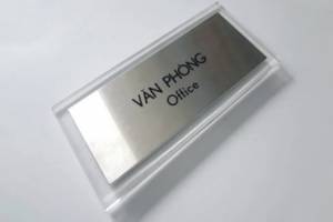 Biển tên phòng ban