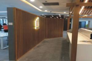 Vách gỗ nhựa trang trí